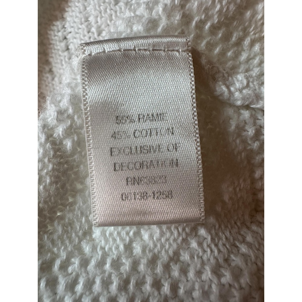 Christopher & Banks White Zip-Front Hooded Cardigan - Picture 8 of 13
